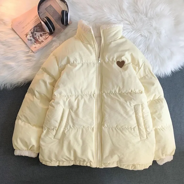 Teddy Bear Love Double Sided Coat