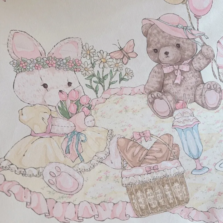 Teddy Bear Picnic Wall Tapestry