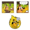 This Is Fine Enamel Pin