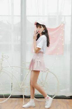 Tie Up Ribbon Skirt