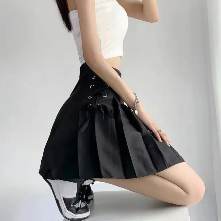 Tie Up Ribbon Skirt