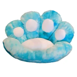 Tie-Dye Paw Gamer Chair Cushion