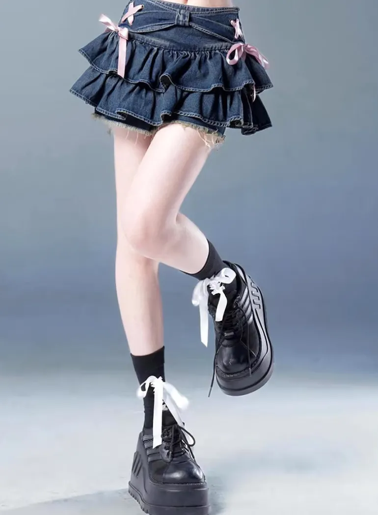 Tiny Denim Dancer Outfit Set