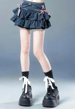 Tiny Denim Dancer Outfit Set