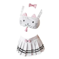 Tiny Kitten Lingerie Set