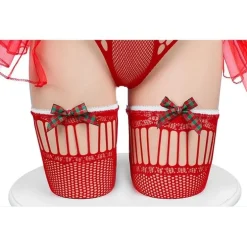 Tiny Reindeer Fishnet Lingerie