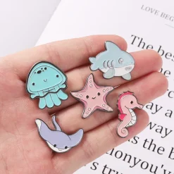Tiny Sea Animal Pins