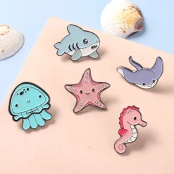Tiny Sea Animal Pins