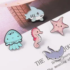 Tiny Sea Animal Pins