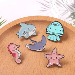 Tiny Sea Animal Pins