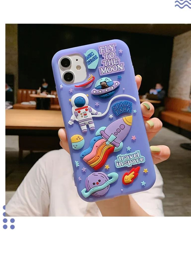 To The Moon iPhone Case