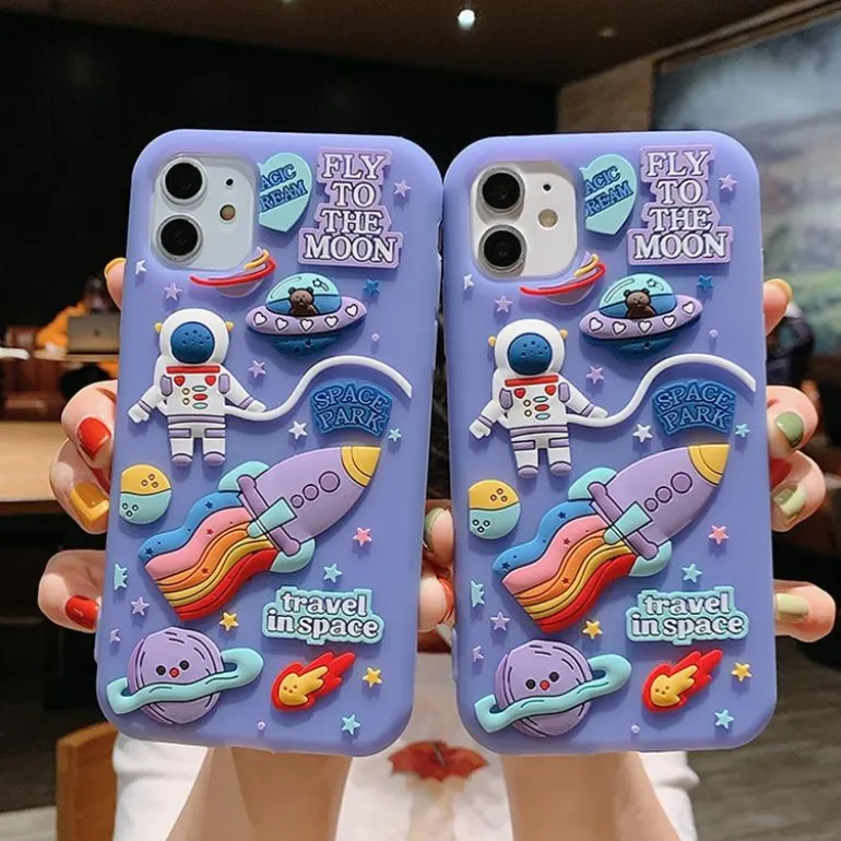 To The Moon iPhone Case