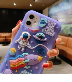To The Moon iPhone Case