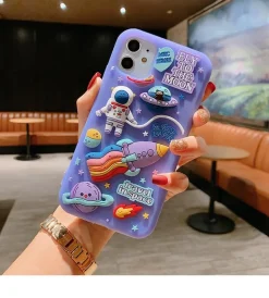 To The Moon iPhone Case