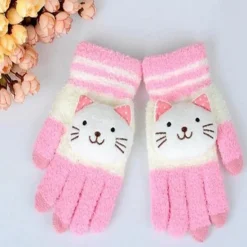 Touch Screen Kawaii Mittens