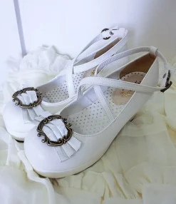 Traditional Bow Embellished Heels