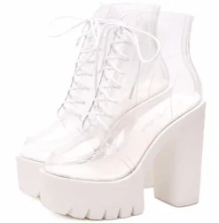 Transparent Baby Doll Booties