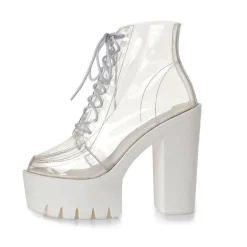 Transparent Baby Doll Booties