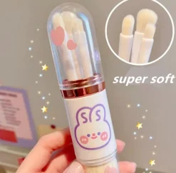 Travel Makeup Brush Set (4 in 1)