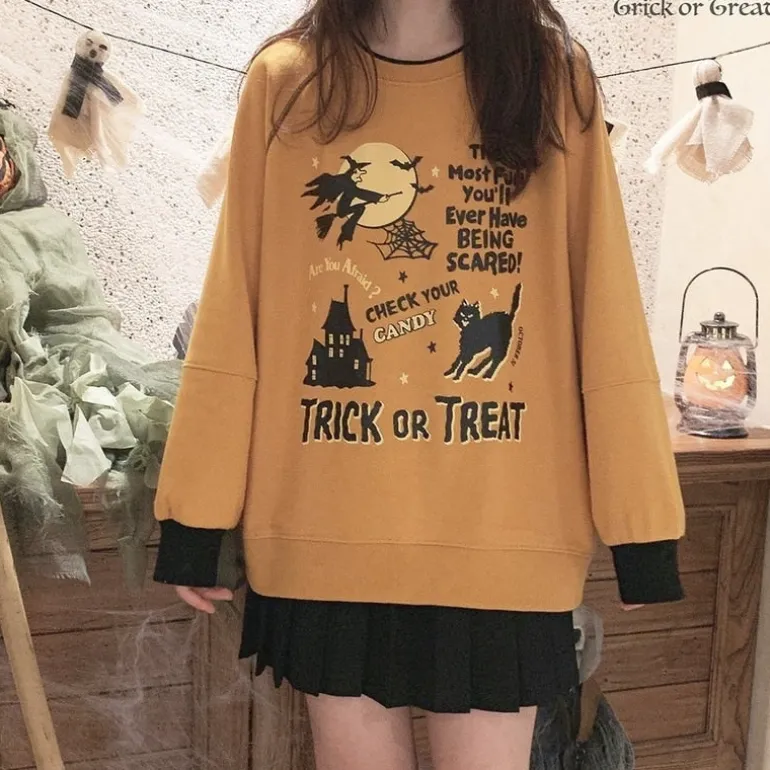 Trick or Treat Crewneck