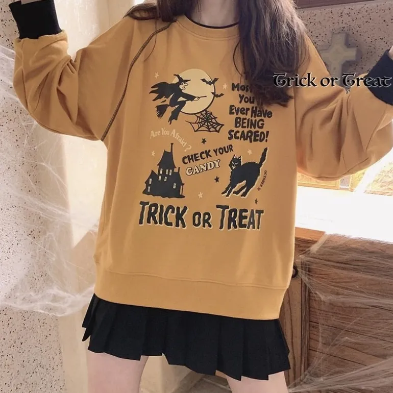 Trick or Treat Crewneck