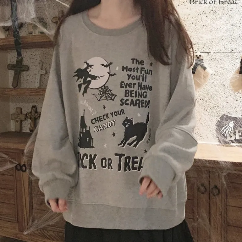 Trick or Treat Crewneck