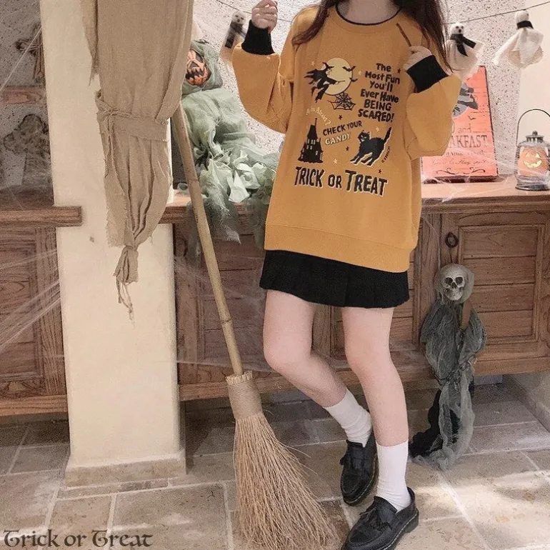 Trick or Treat Crewneck