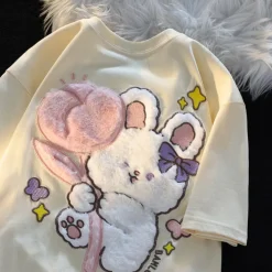 Tulip Bunny Fluffy Tee