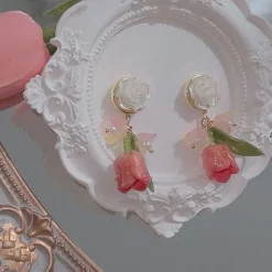 Tulip Drop Earrings