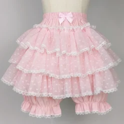 Tulle Lace Bloomer Shorts