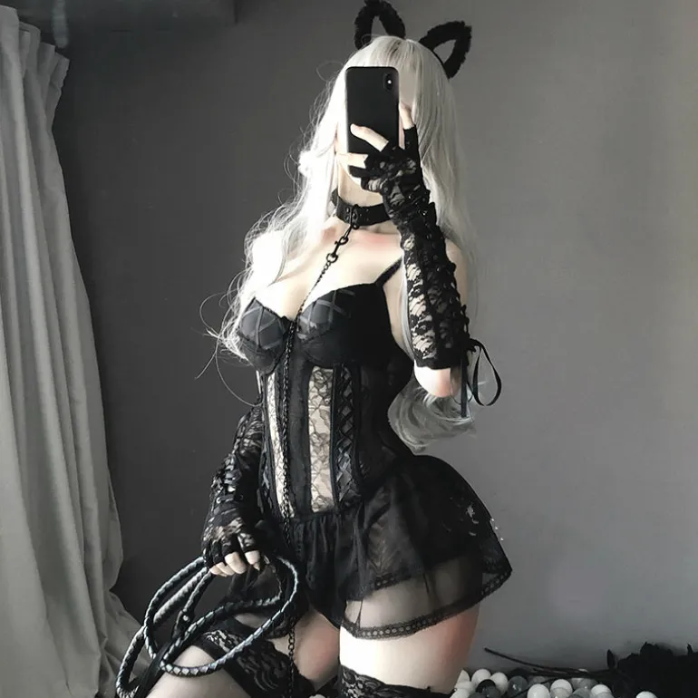 Tulle Lace Bodysuit