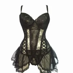 Tulle Lace Bodysuit