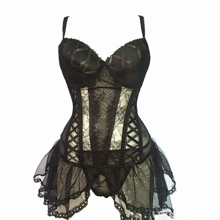 Tulle Lace Bodysuit