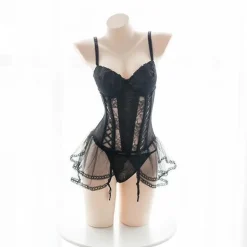 Tulle Lace Bodysuit