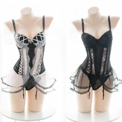 Tulle Lace Bodysuit