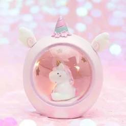 Unicorn Globe Night Light