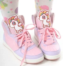 Unicorn High Top Sneakers