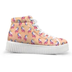 Unicorn Wedge High Tops