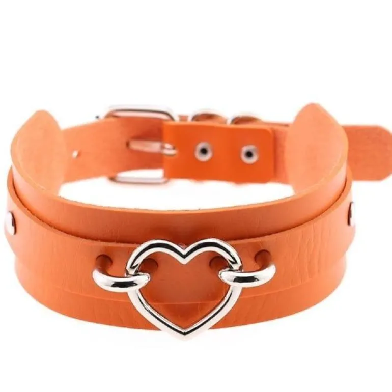 Vegan Heart Collar