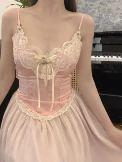 Velvet Fairycore Maxi Dress