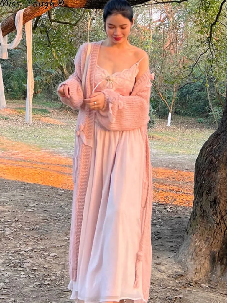 Velvet Fairycore Maxi Dress