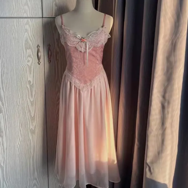 Velvet Fairycore Maxi Dress