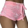 Vevet Velour Shorts