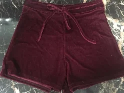 Vevet Velour Shorts