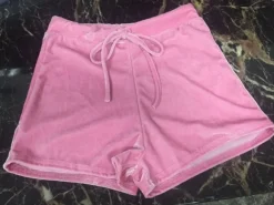 Vevet Velour Shorts