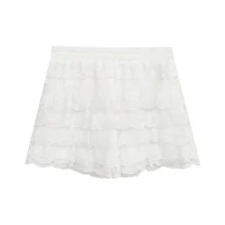Victorian Ruffles & Lace Corset Skirt Set