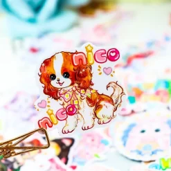 Vintage Animal Sticker Collection