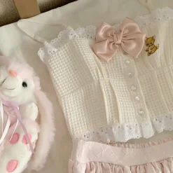 Vintage Kitten Plaid Cami