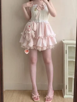Vintage Kitten Plaid Cami