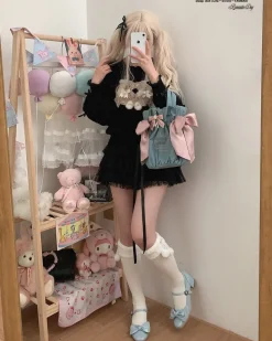 Vintage Teddy Knit Crewneck